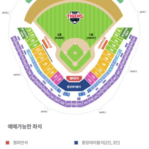 한국시리즈 7차전 k3 3루 팔아요. 장당 8만원입니다