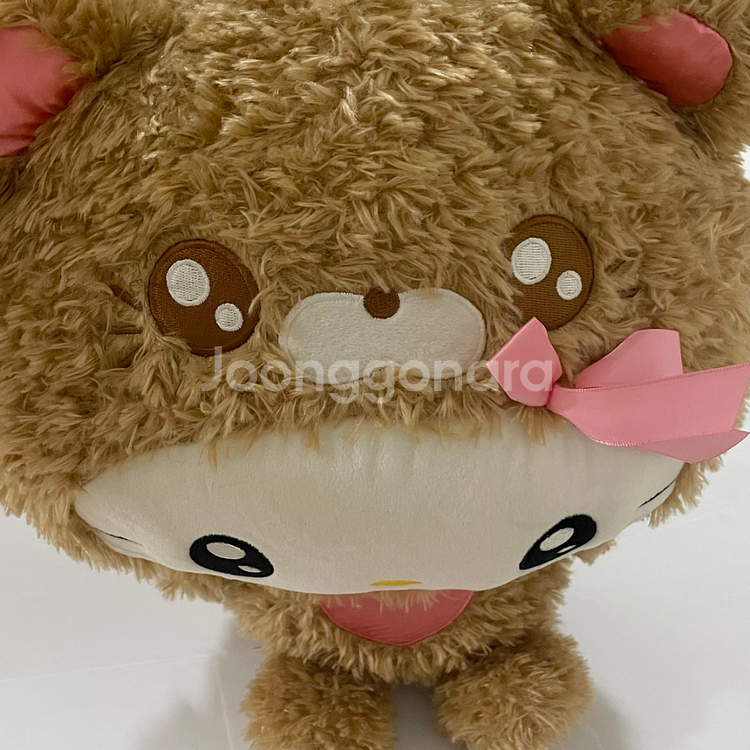 메가점보 고전 키티 쿠마 곰 대형 인형 (2)--1