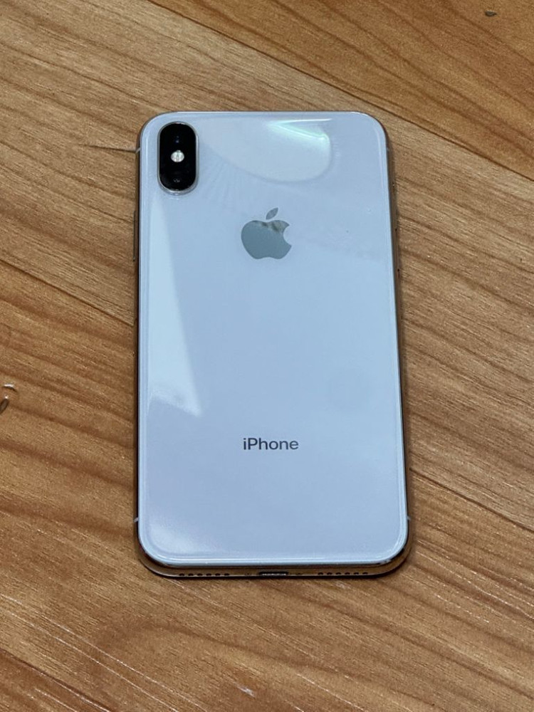 아이폰x 256g 실버--1