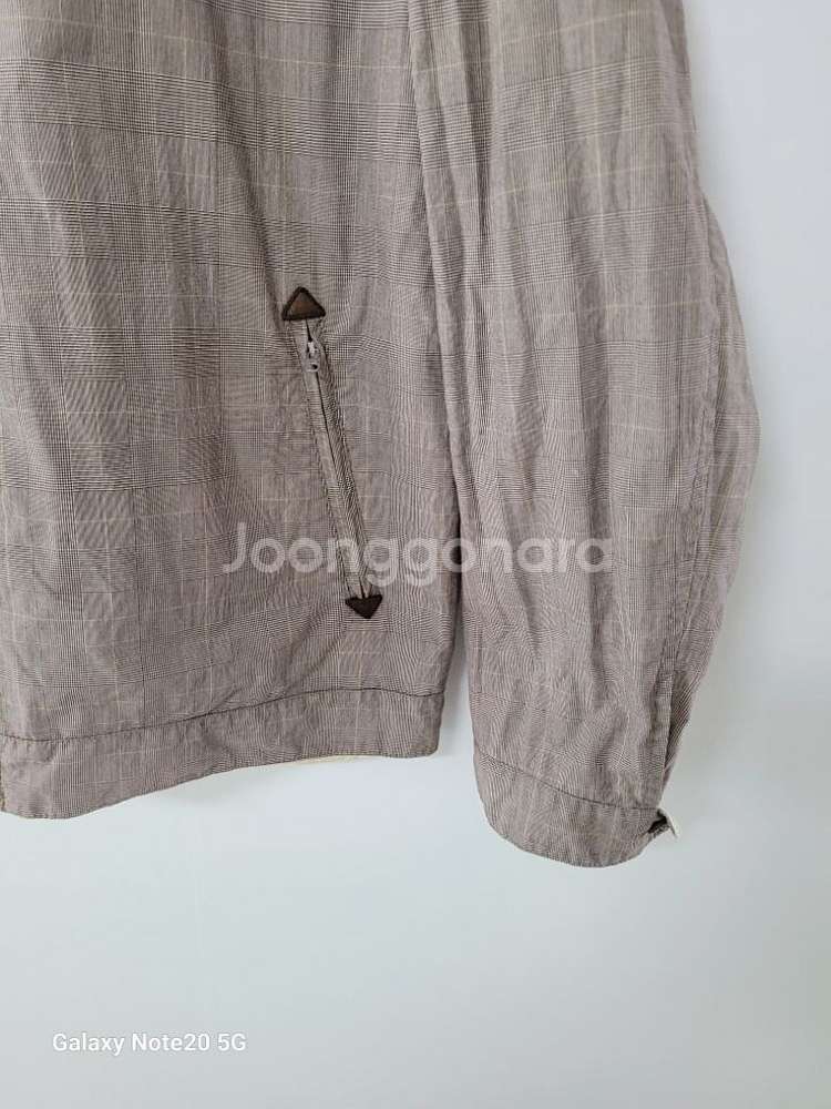 남성 빈폴 봄.가을 간절기 양면 블루종 (110)--3