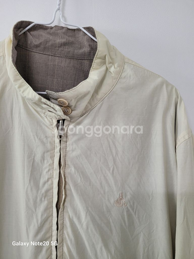 남성 빈폴 봄.가을 간절기 양면 블루종 (110)--7