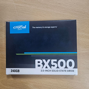 마이크로 크루셔 BX500 240GB ,새제품