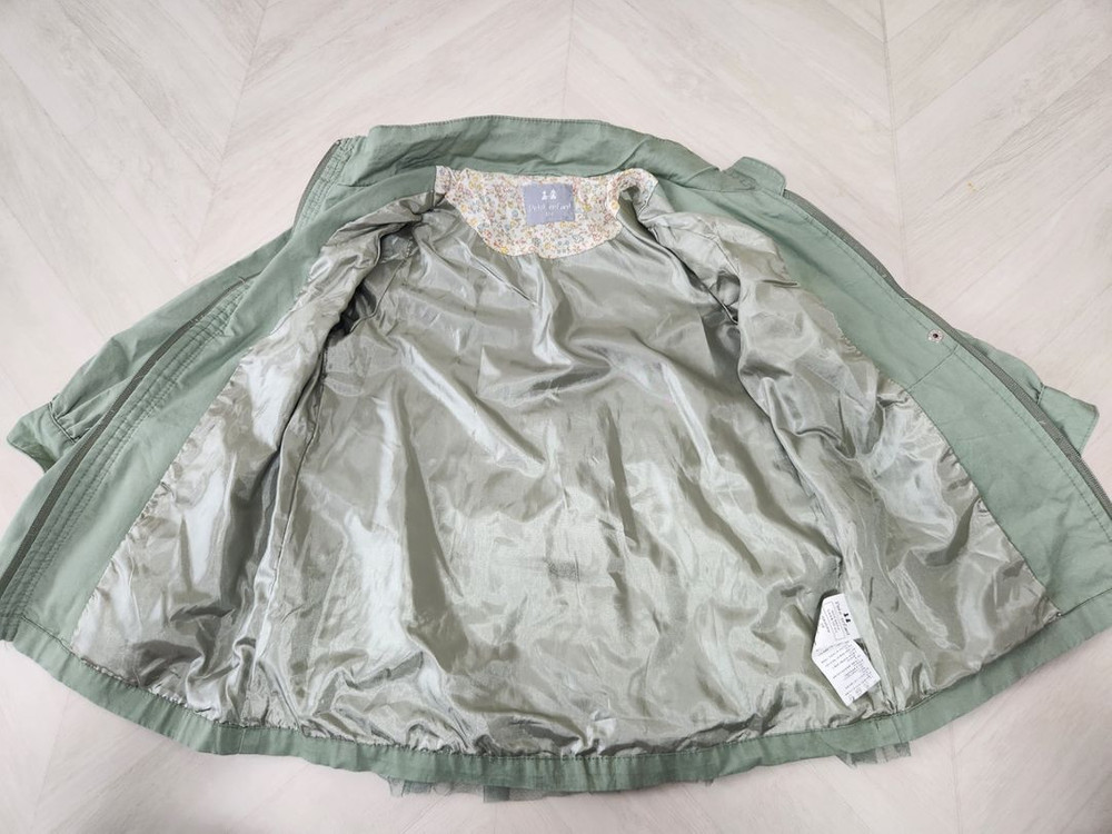 쁘띠앙팡 여아 아동 봄가을 레이스 점퍼 110사이즈 이미지