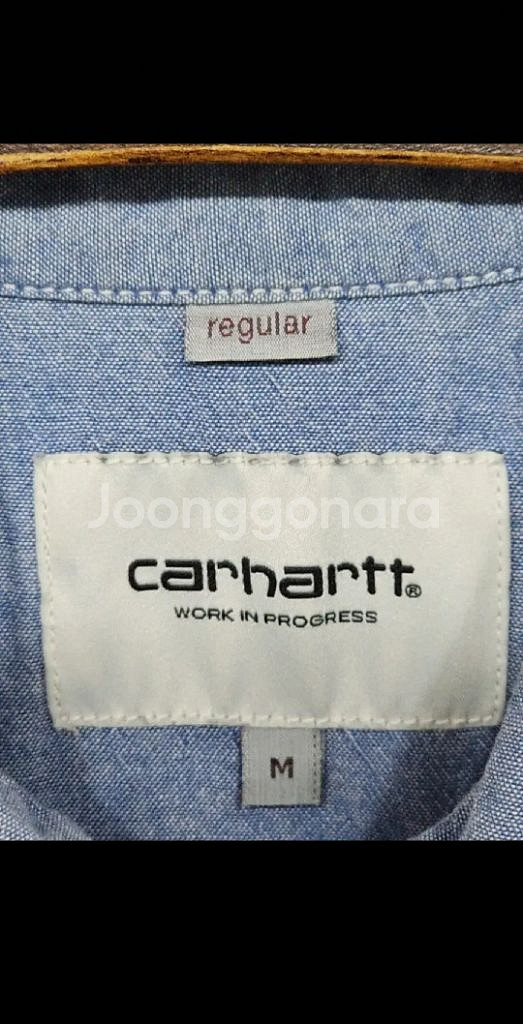 (M) 칼하트 셔츠 배색 웨스턴 남방 포켓 캐주얼--2