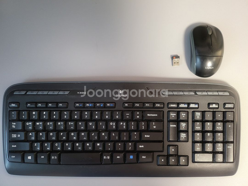 로지텍 무선키보드+마우스 MK330 (K235+M125--1