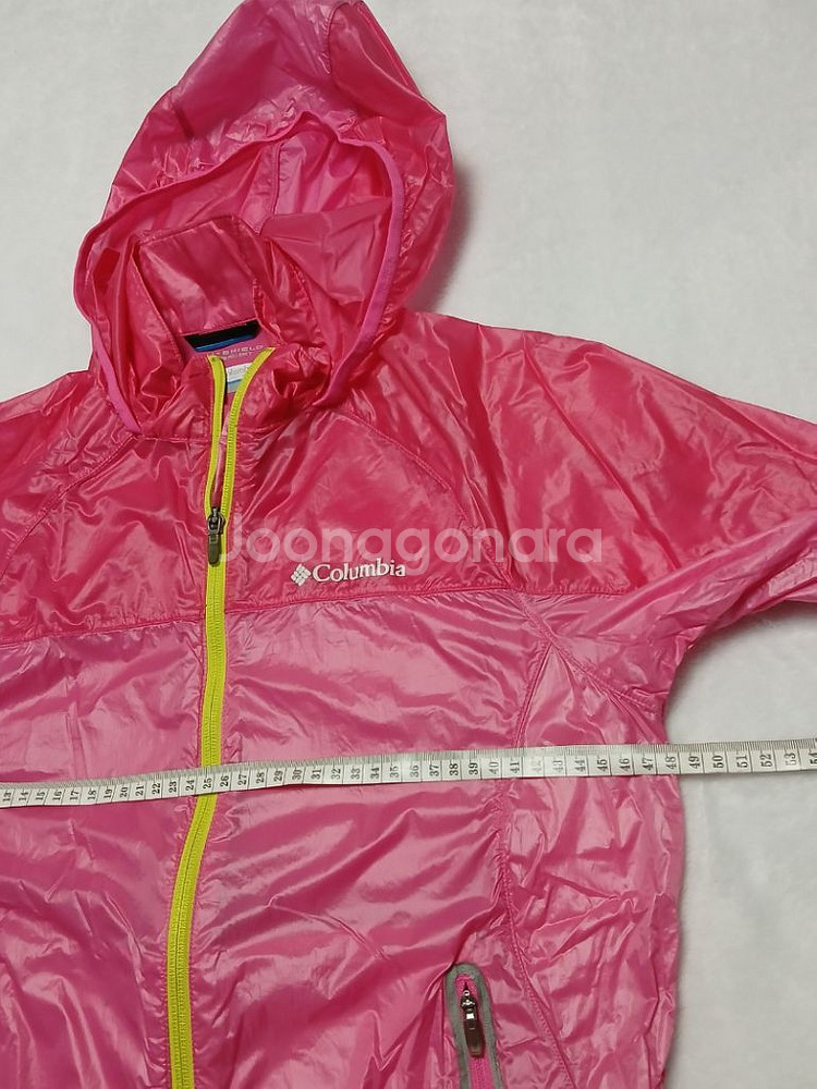 여성 콜롬비아 봄 가을 등산 바람막이 비옷 95cm--9