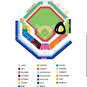 KBO 한국시리즈 삼성 vs 기아 3차전 2연석