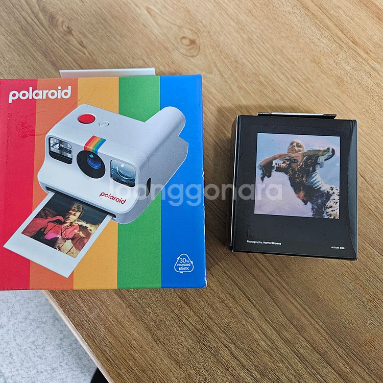 폴라로이드 고 Go 카메라 + 필름 미개봉 세제품--1