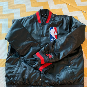 나이키 SB X NBA 새틴 쟈켓 블랙