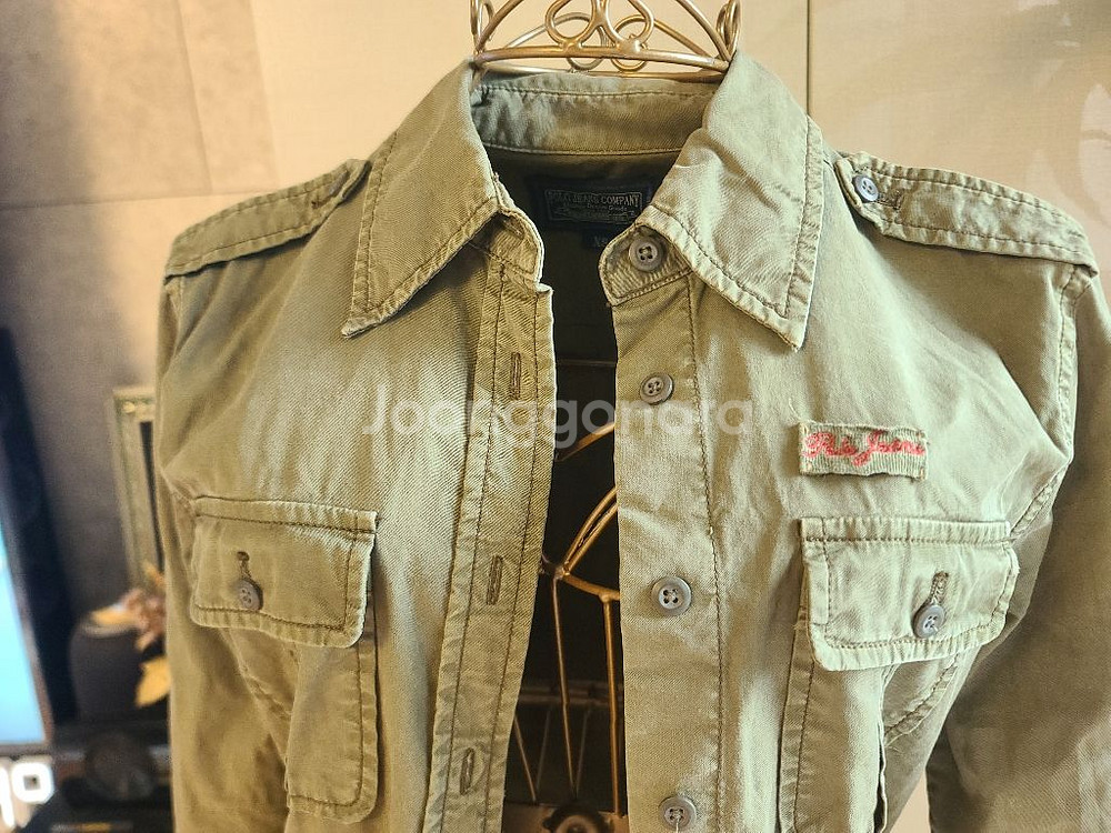 폴로 랄프로렌 밀리터리 야상자켓 XS size--3