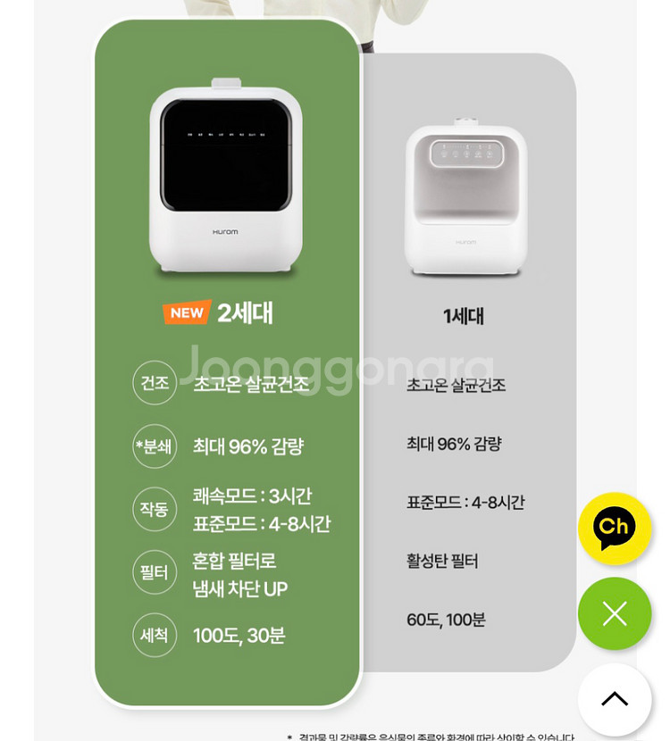 휴롬 음식물처리기--1