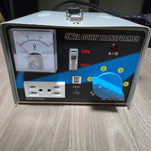 한일트랜스 5kva 변압기