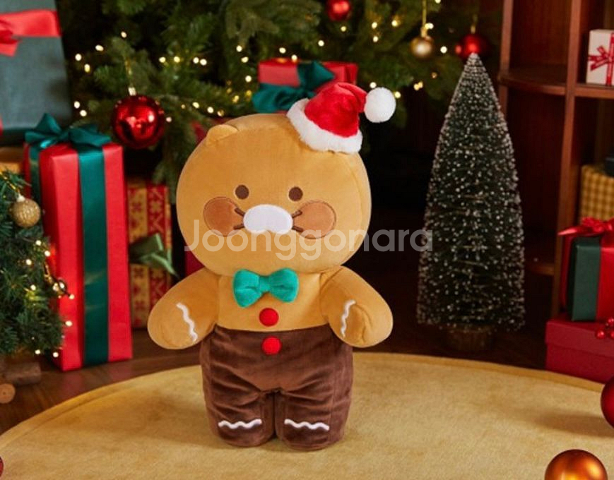 카카오프렌즈 마이크리스마스쿠키 춘식이 무빙인형 43cm--2