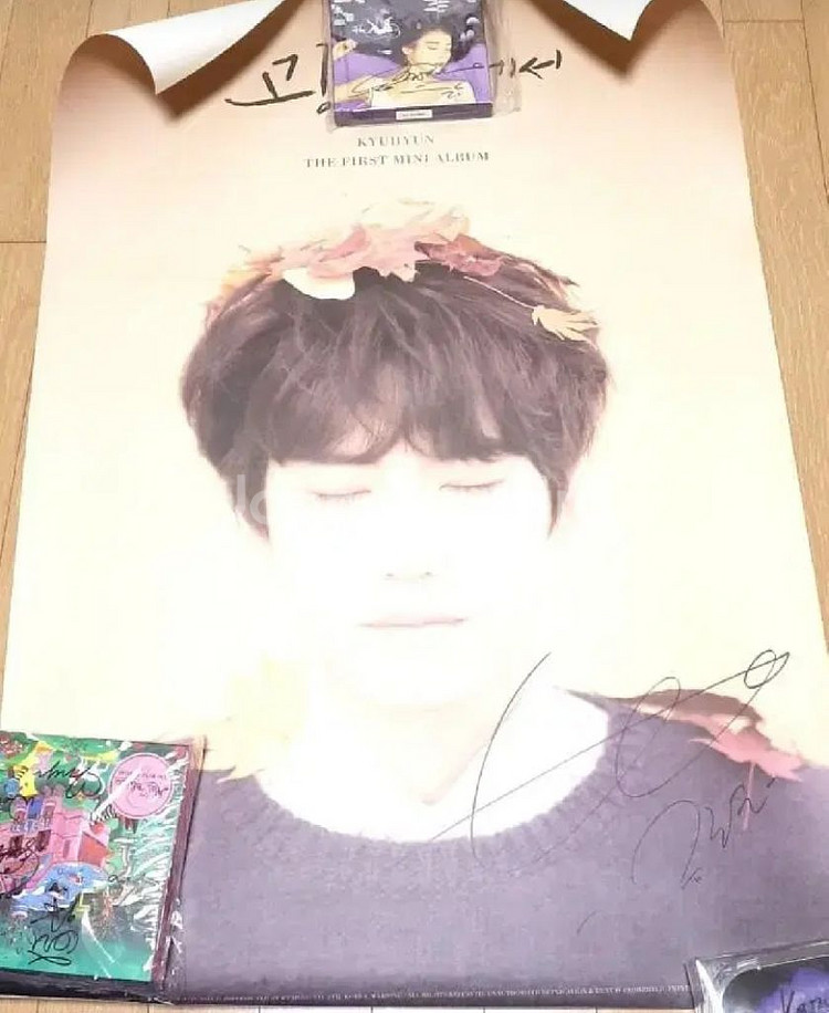 슈퍼주니어 규현 싸인 사인 포스터--3
