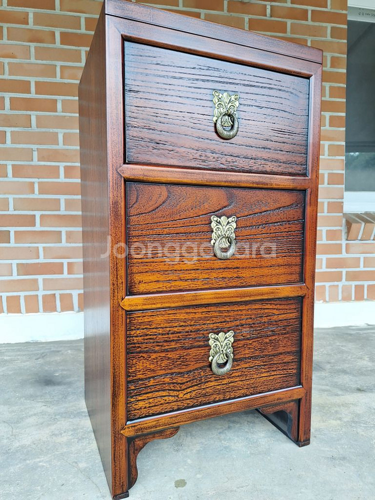 고가구 홀쭉이3단서랍장--1