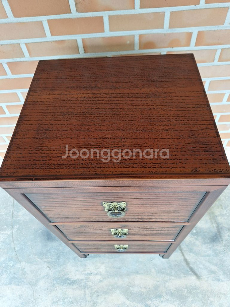 고가구 홀쭉이3단서랍장--3