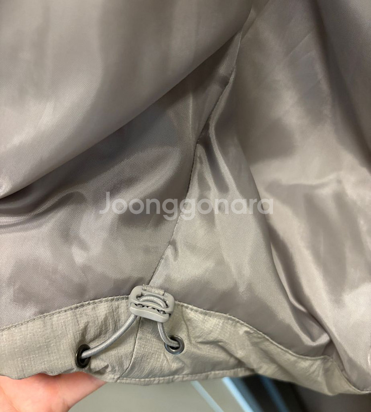 일꼬르소 볼륨 에어 후드 구스 숏 다운 패딩 점퍼--4