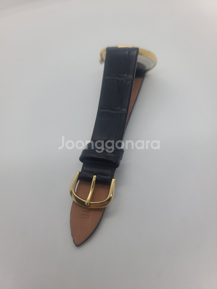 빈티지 부로바 롱샴 남성 수동 태엽식 가죽시계/SWIS--9