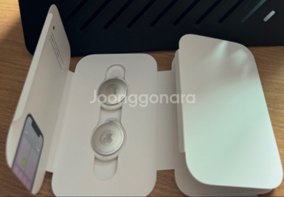 에어태그 2개 신품급 1회사용--0