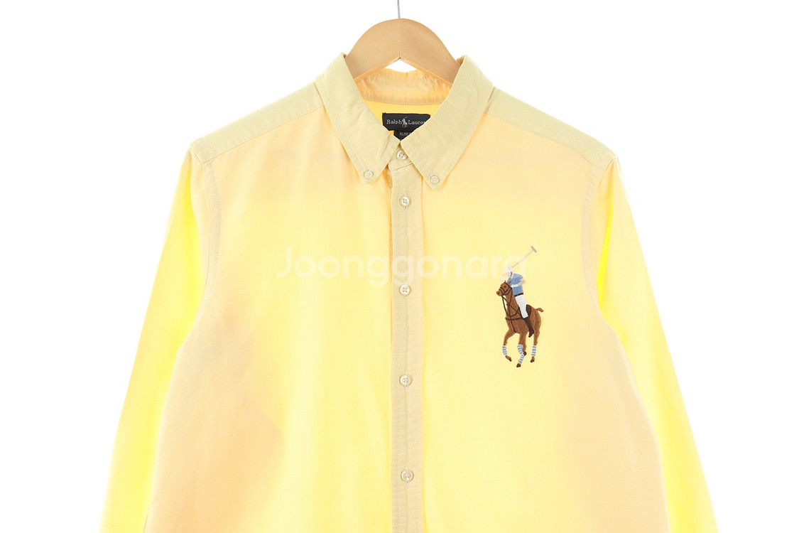 (L-XL) 폴로 랄프로렌 셔츠 남방 빅포니 무지--1