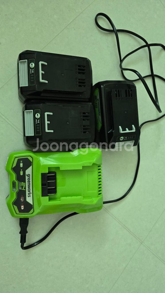 그린웍스 24v 잔디깍기 송풍기 예초기한번에 장만하세요--5