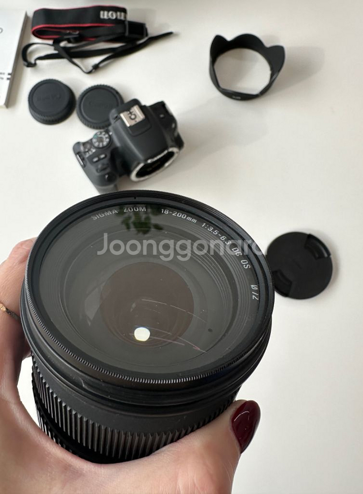 캐논 200d + 시그마 18-200mm + 유선리모컨--6
