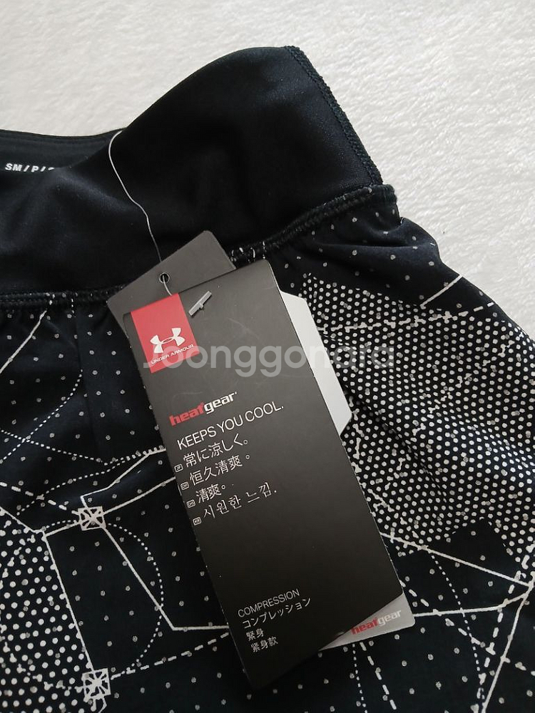 여성 언더아머 키즈 반바지 + 레깅스 160 Small--3