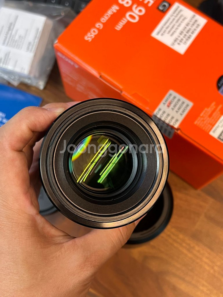 소니 마크로 렌즈 90mm f2.8 macro G se--3