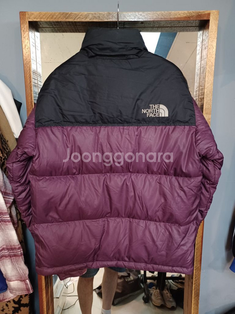 노스페이스 눕시 700 패딩 퍼플 90--1