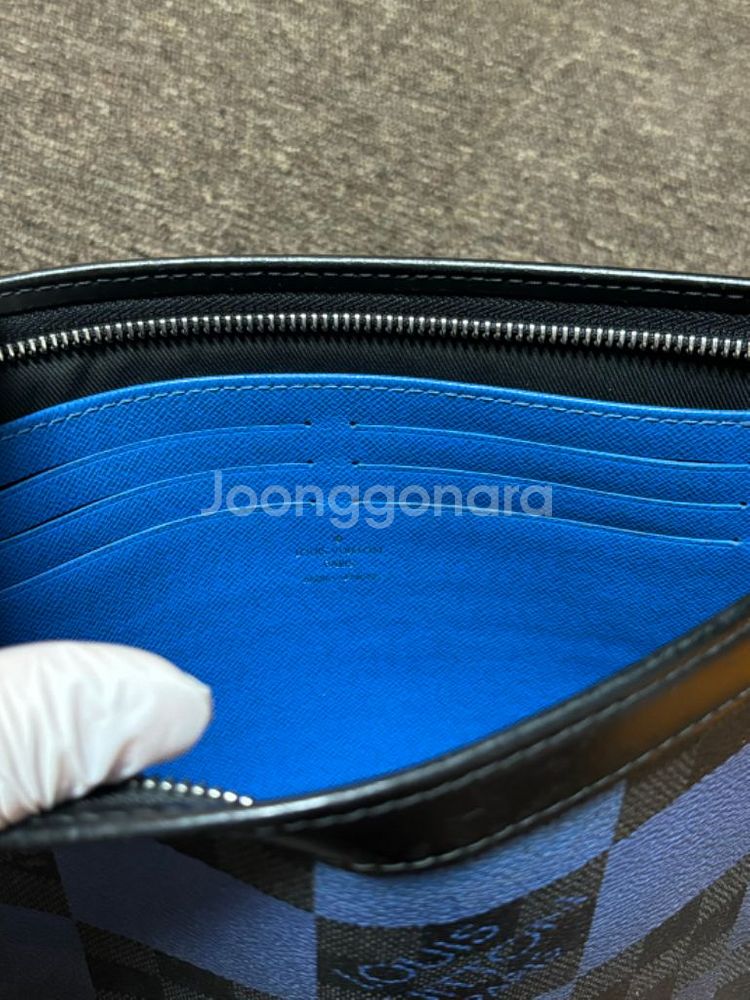 [한정판] 루이비통 다미에 그라파이트 보야주 클러치--4