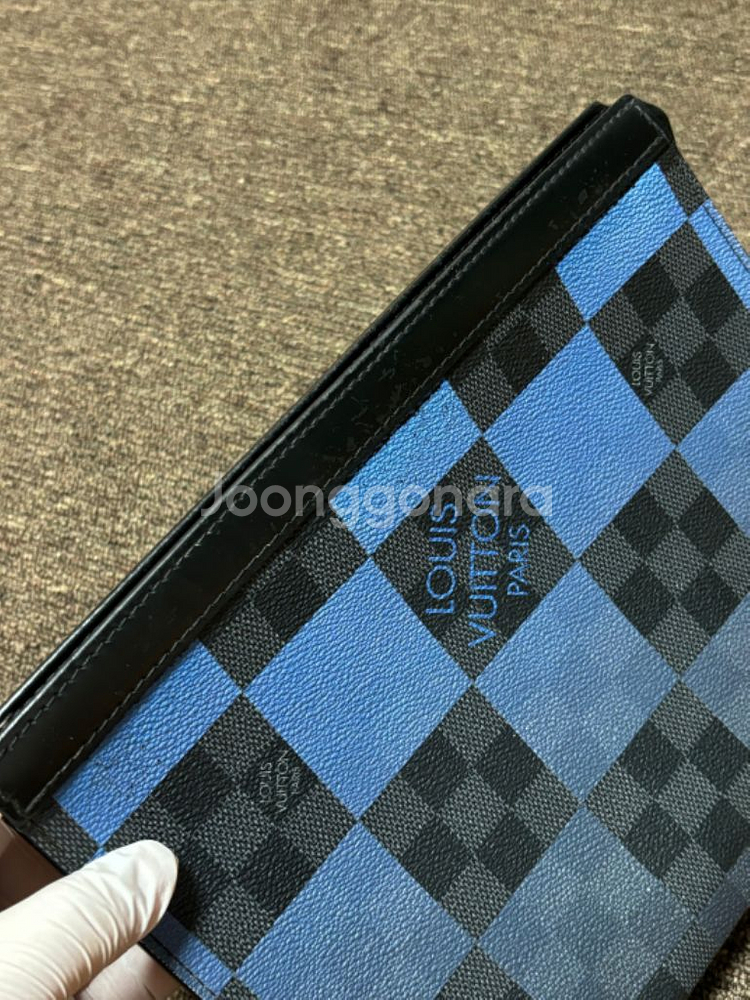 [한정판] 루이비통 다미에 그라파이트 보야주 클러치--5