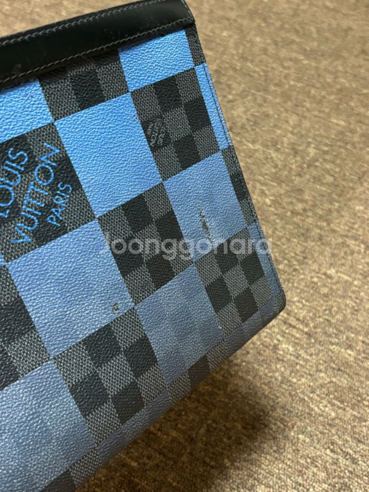 [한정판] 루이비통 다미에 그라파이트 보야주 클러치--7