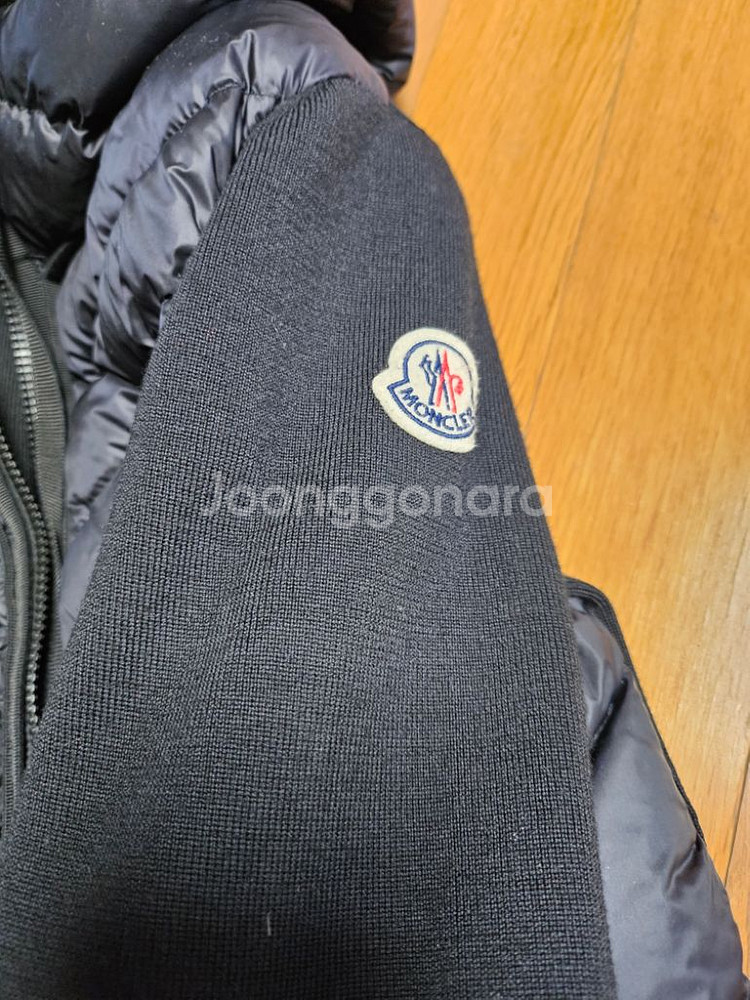 몽클레어 다운 패딩가디건 스몰--3