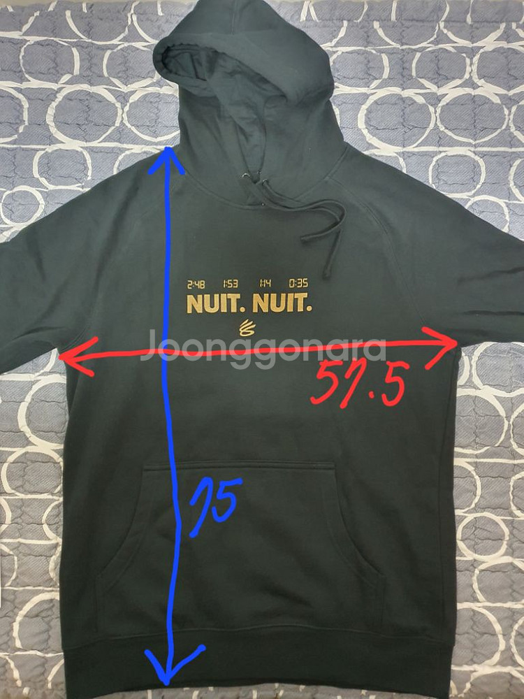 스테판 커리 후드 nuit nuit hoodie 올림픽--5