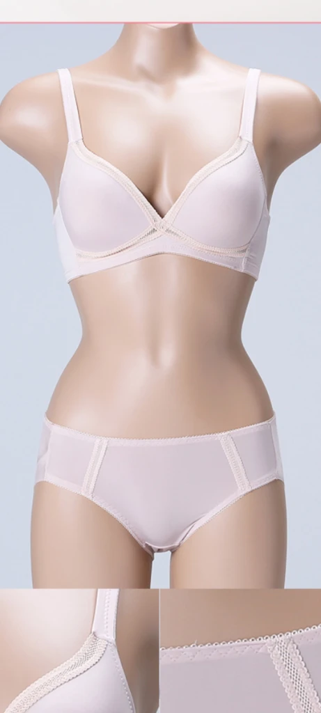트라이 노와이어 브래지어 75AB 노라인팬티 90S 이미지