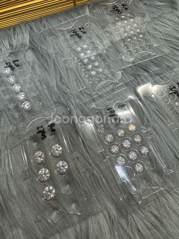 모이사나이트 나석 / 원석 1부 3부 5부 캐럿--1