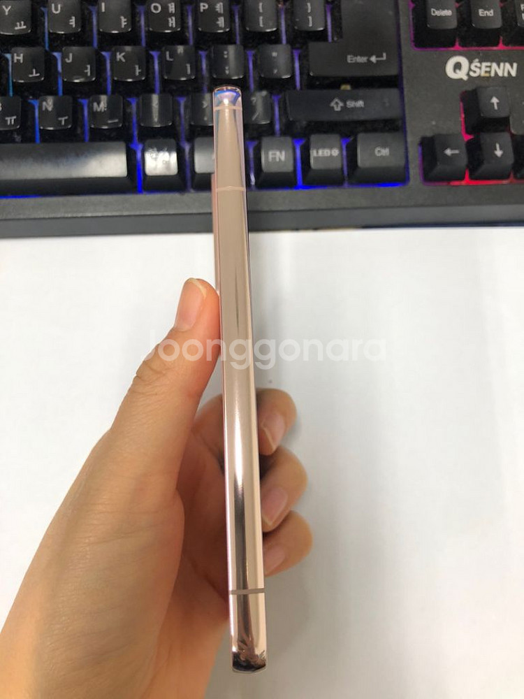KT 갤럭시S22 핑크 SSS급 256G 무잔상 선물용--4