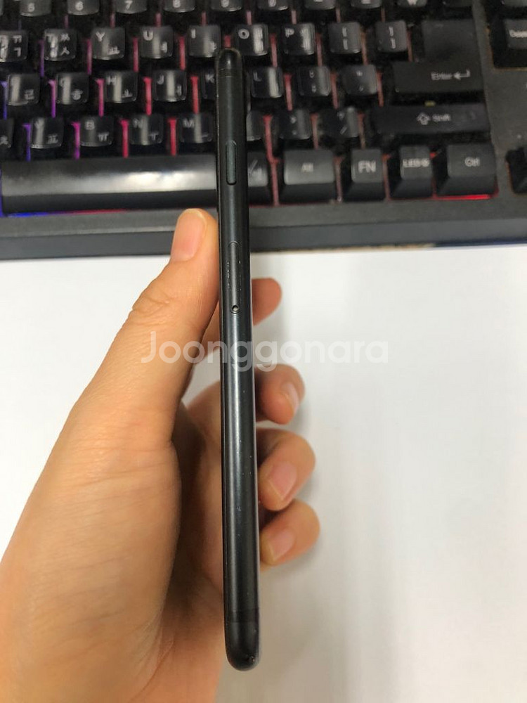 아이폰7 매트블랙 A급 128G 인스타카메라용 계정잠김--3