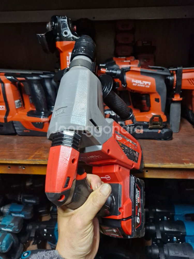밀워키충전로타리함마드릴M18FHX FUEL2024년 삼--8