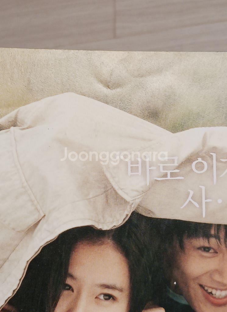 영화전단지 이은주 손예진 차태현 연애소설(2002년)--2