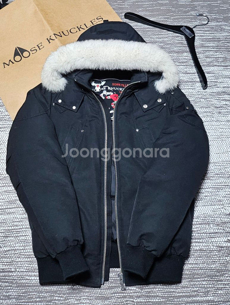 20fw 무스너클 화이트퍼 발리스틱 패딩(M)--1