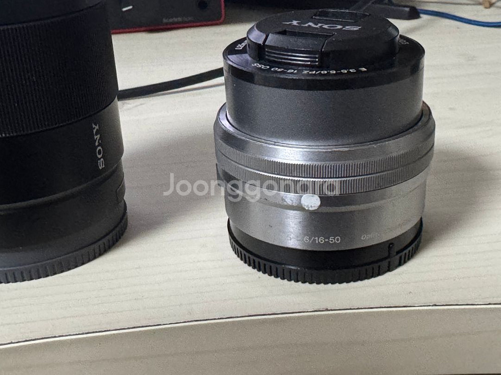 소니 fe 35mm / e 16-50 pz 번들렌즈--2