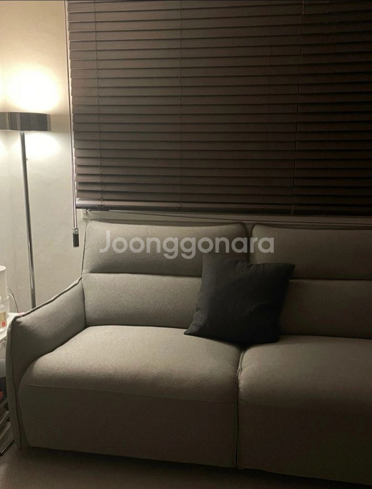벤스가구 모엘르 리클라이너 패브릭 소파 그레이--1