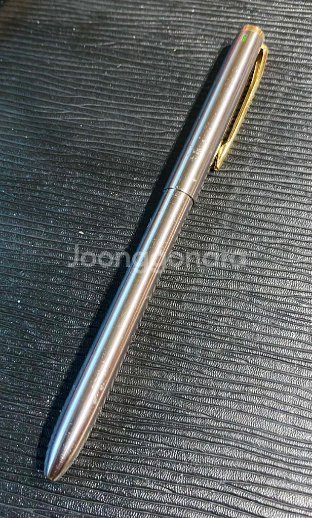 몽블랑 노블레스 14K-585 만년필+볼펜 실버 골드--4