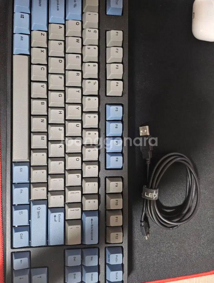레오폴드 FC750 그레이 블루 청축--1