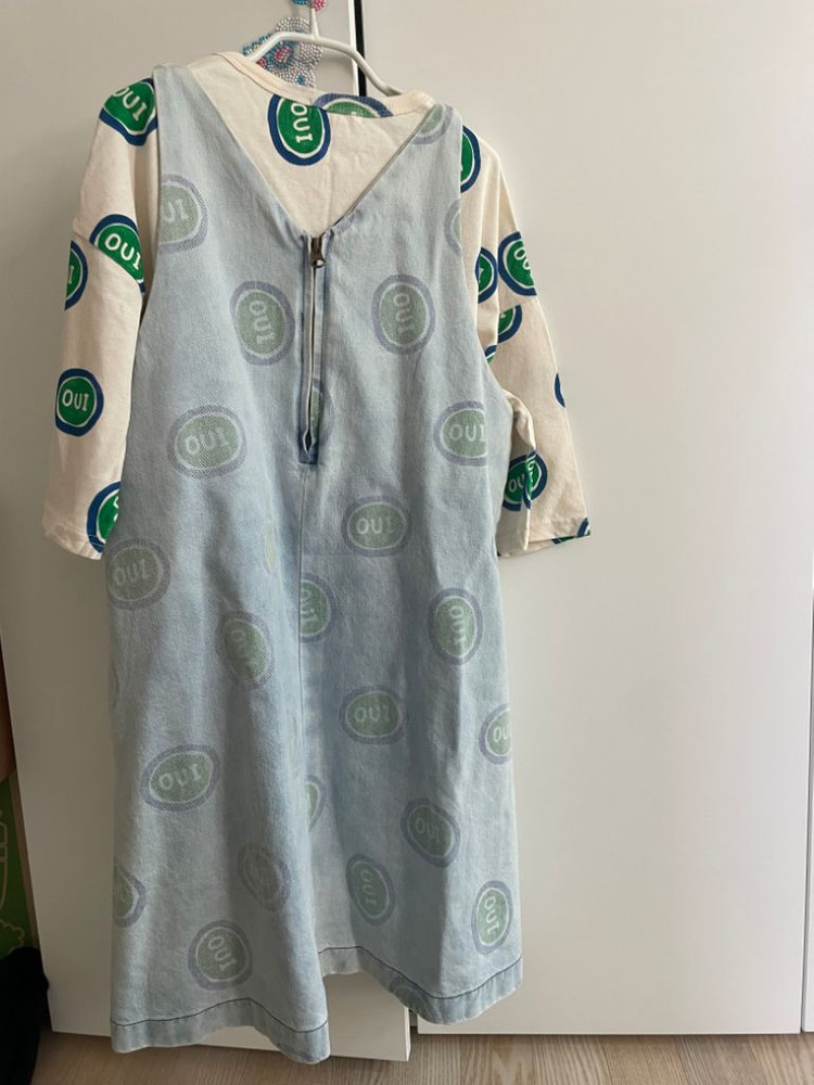 리미떼두두 청 원피스 티셔츠 3xl--1