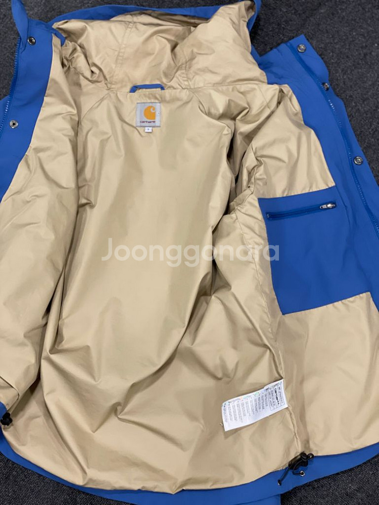 찐파랑 칼하트 바람막이 점퍼 자켓 야상 아웃도어 등산--8
