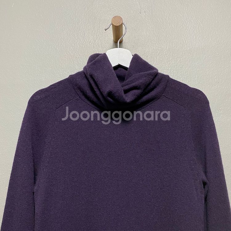 띠어리 터틀넥 캐시미어 원피스--1