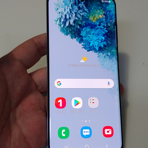 갤럭시 S20 블루 21만