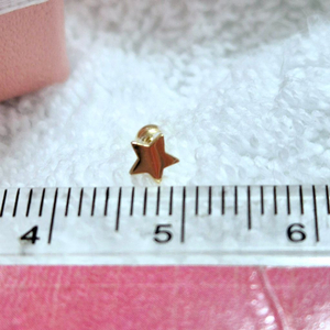 14k 피어싱 바6,8mm